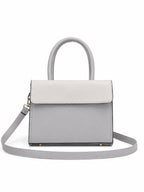 Premium Grey Women Handbag with Adjustable Sling Strap