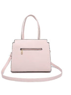 Premium Pink Women Handbag with Adjustable Sling Strap