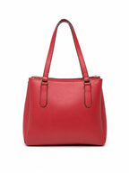 Premium Maroon Women Handbag with Adjustable Shoulder Strap