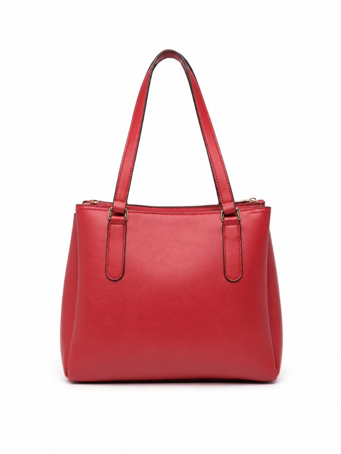 Premium Maroon Women Handbag with Adjustable Shoulder Strap