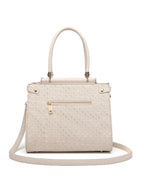 Premium Beige Women Handbag with Adjustable Sling Strap