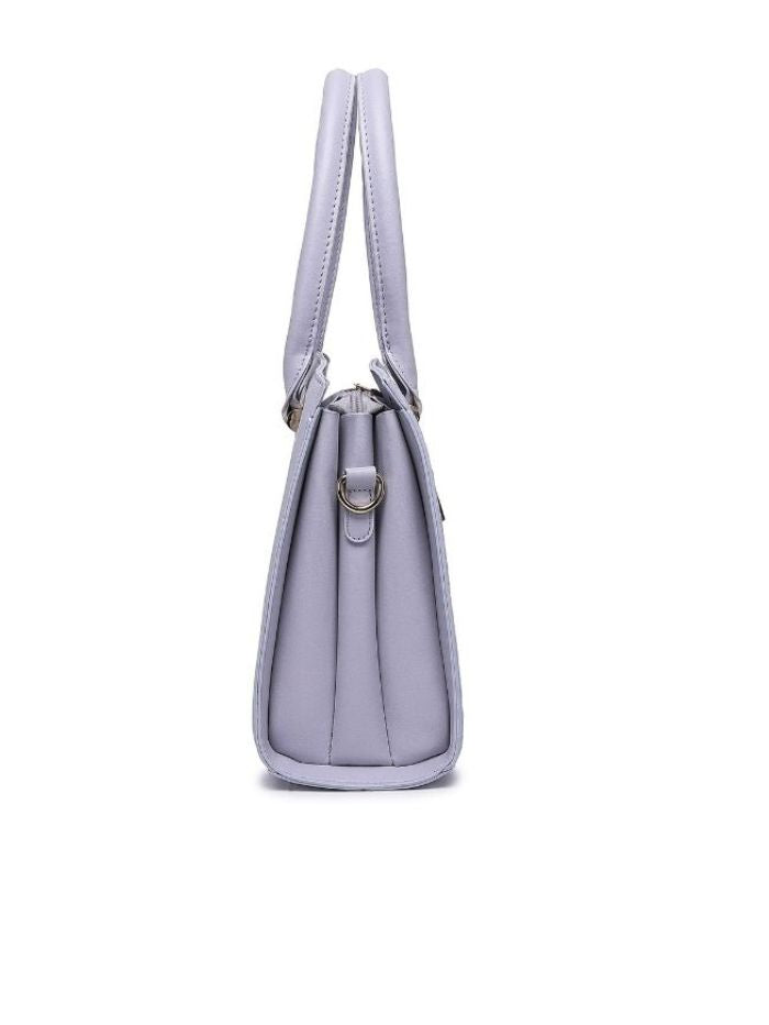 Premium Purple Women Handbag with Adjustable Sling Strap