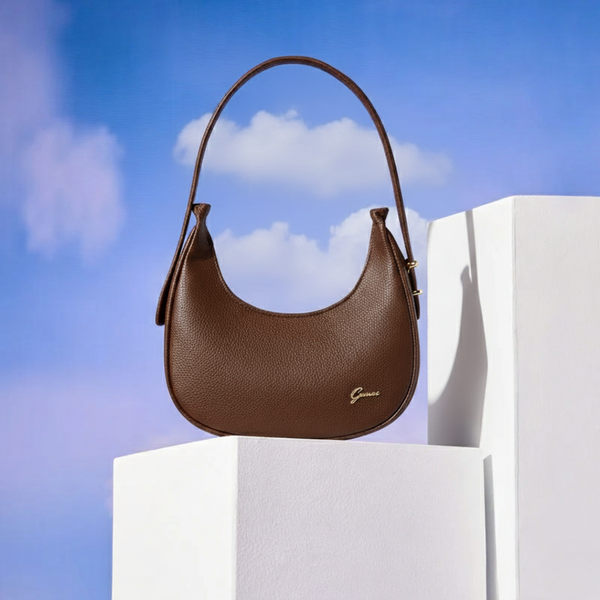 Crescent Design Shoulder Handbag–Premium Minimalist Handbag